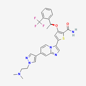 molecular formula C28H27F3N6O2S B12389746 Nek2-IN-4 