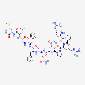 molecular formula C63H98N20O13S B12389762 Substance P (alligator) 