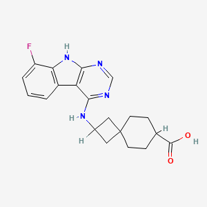 molecular formula C20H21FN4O2 B12389763 EP4 receptor antagonist 5 