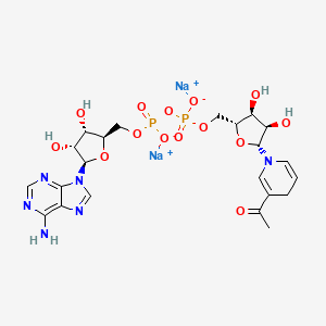 molecular formula C22H28N6Na2O14P2 B12389765 3-Acetylpyridine adenine dinucleotide (disodium) 