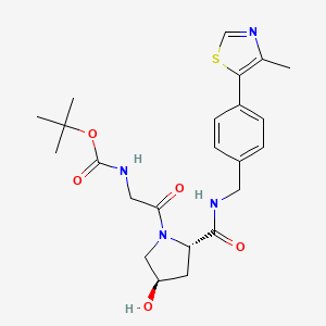 molecular formula C23H30N4O5S B12389772 VH032 analogue-1 