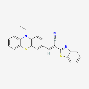 molecular formula C24H17N3S2 B12389790 Ptz-LD 