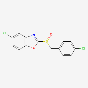 molecular formula C14H9Cl2NO2S B12389844 Antibacterial agent 170 