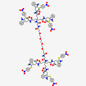 molecular formula C138H136N22O32S6 B12389868 SARS-CoV-2-IN-55 