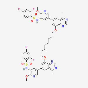 molecular formula C50H46F4N8O8S2 B12389910 PI3K-IN-47 