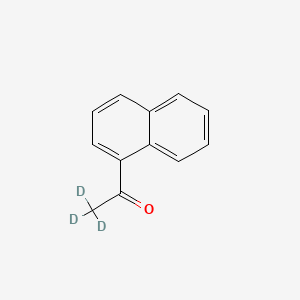 molecular formula C12H10O B12389924 1-Acetylnaphthalene-d3 