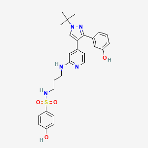 molecular formula C27H31N5O4S B12389935 Jnk-IN-14 