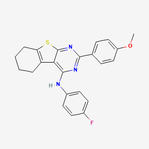 molecular formula C23H20FN3OS B12389990 Cox-2/15-lox-IN-4 