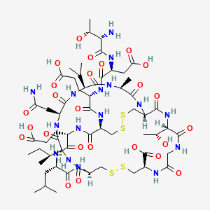 molecular formula C60H96N16O25S4 B12390031 Uroguanylin-15 (Rat) 