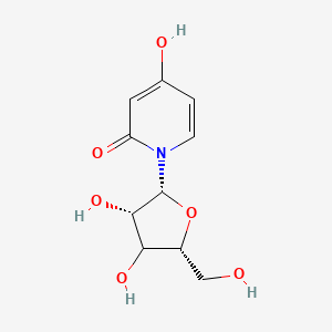 1-[(2R,3S,5R)-3,4-dihydroxy-5-(hydroxymethyl)oxolan-2-yl]-4-hydroxypyridin-2-one