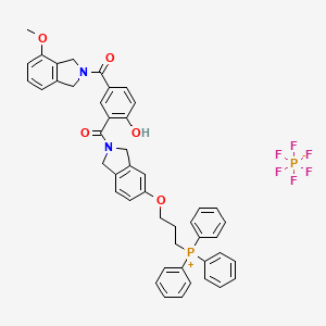 molecular formula C46H42F6N2O5P2 B12390074 Trap1-IN-2 