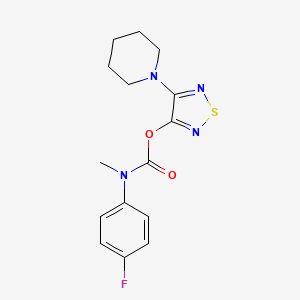 molecular formula C15H17FN4O2S B12390081 Jzp-MA-11 