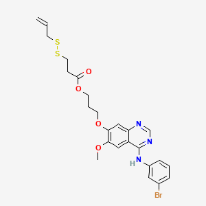 molecular formula C24H26BrN3O4S2 B12390116 Egfr-IN-50 