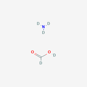 molecular formula CH5NO2 B12390190 Formic acid-d5 (ammonium salt) 