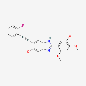 molecular formula C25H21FN2O4 B12390204 PI3K-IN-48 