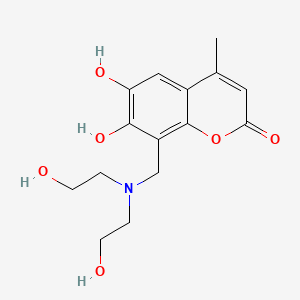 molecular formula C15H19NO6 B1239028 Esculamine CAS No. 2908-75-0