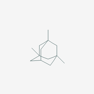 molecular formula C13H22 B123903 1,3,5-Trimethyladamantane CAS No. 707-35-7
