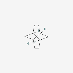 molecular formula C10H16 B1239035 扭烷 CAS No. 253-14-5