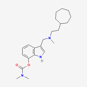 molecular formula C22H33N3O2 B12390398 BChE-IN-15 