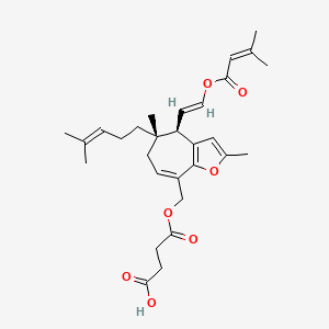 molecular formula C29H38O7 B12390406 Hsp90-IN-19 