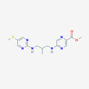 molecular formula C15H20N6O2S B12390414 Pcsk9-IN-18 