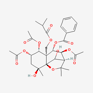 molecular formula C32H42O13 B12390426 Celangulatin C 