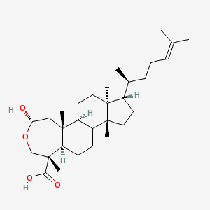 molecular formula C30H48O4 B12390448 Meliadubin B 