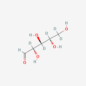 molecular formula C5H10O5 B12390450 D-Ribose-d5 