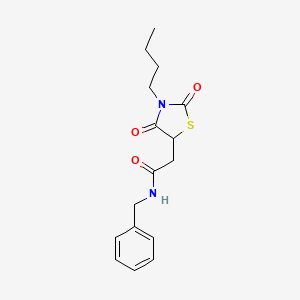 molecular formula C16H20N2O3S B12390507 Urease-IN-5 