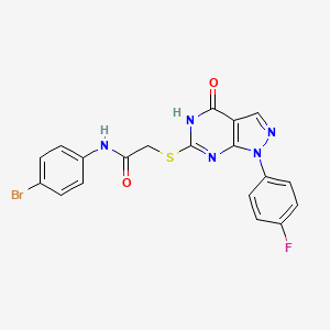 molecular formula C19H13BrFN5O2S B12390530 UCK2 Inhibitor-3 