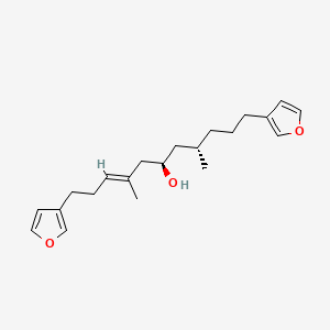molecular formula C21H30O3 B1239055 Furospongin-1 CAS No. 35075-74-2