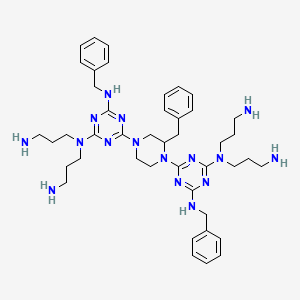 molecular formula C43H62N16 B12390596 Antimicrobial agent-9 