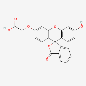 2-((3'-Hydroxy-3-oxo-3H-spiro[isobenzofuran-1,9'-xanthen]-6'-yl)oxy)acetic acid