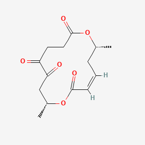 molecular formula C14H18O6 B1239074 Grahamimycin A(1) CAS No. 74838-13-4