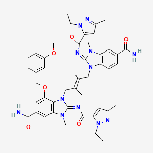 molecular formula C46H52N12O6 B12390779 Sting-IN-6 