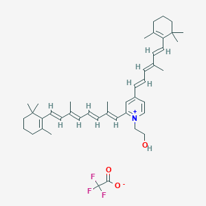 Pyridinium bisretinoid A2E TFA