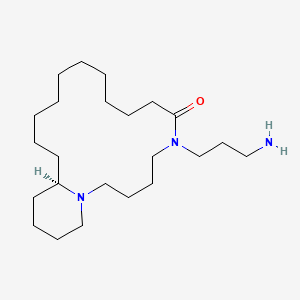 molecular formula C23H45N3O B1239083 Neooncinotine CAS No. 53602-28-1