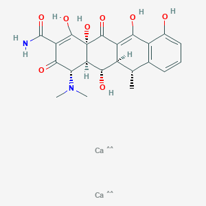 molecular formula C22H24Ca2N2O8 B12390835 Doxycycline (calcium) 