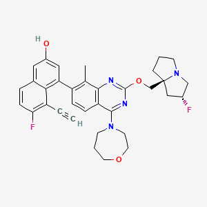 molecular formula C34H34F2N4O3 B12390854 pan-KRAS-IN-2 