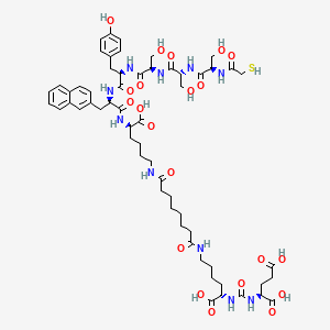 molecular formula C59H82N10O21S B12390873 Psma I&S 