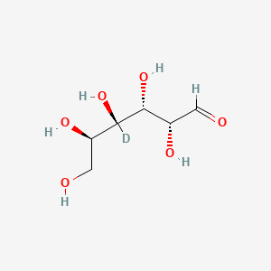 molecular formula C6H12O6 B12390881 D-Galactose-d1-3 