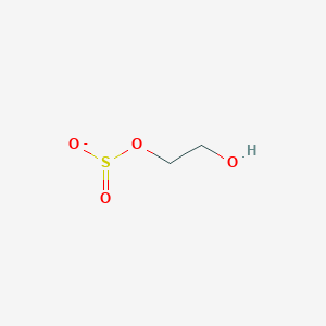 molecular formula C2H5O4S- B1239090 2-Hydroxyethyl sulfonate 