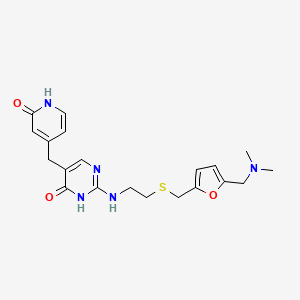 molecular formula C20H25N5O3S B1239098 Donetidine CAS No. 99248-32-5