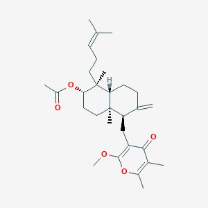 molecular formula C30H44O5 B1239099 纳兰他利得 CAS No. 145603-76-5