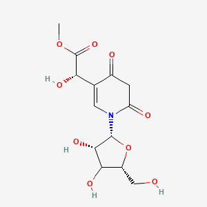 molecular formula C13H17NO9 B12390992 (S)-mchm5U 