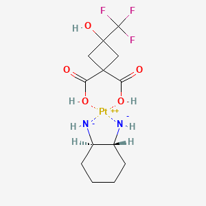 molecular formula C13H19F3N2O5Pt B12391013 Antitumor agent-78 