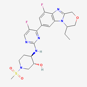 molecular formula C22H26F2N6O4S B12391035 Cdk4-IN-2 