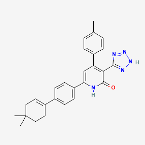 molecular formula C27H27N5O B12391048 Mgat2-IN-4 