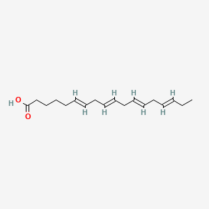 molecular formula C18H28O2 B1239108 6,9,12,15-Octadecatetraenoic acid 