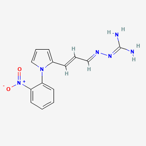 molecular formula C14H14N6O2 B12391090 Resomelagon CAS No. 1809420-71-0